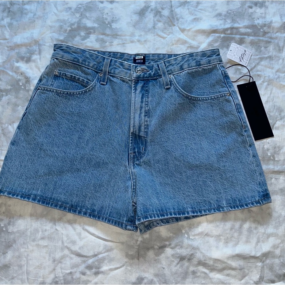 NWT Edwin Amber Denim Shorts Beachwave
